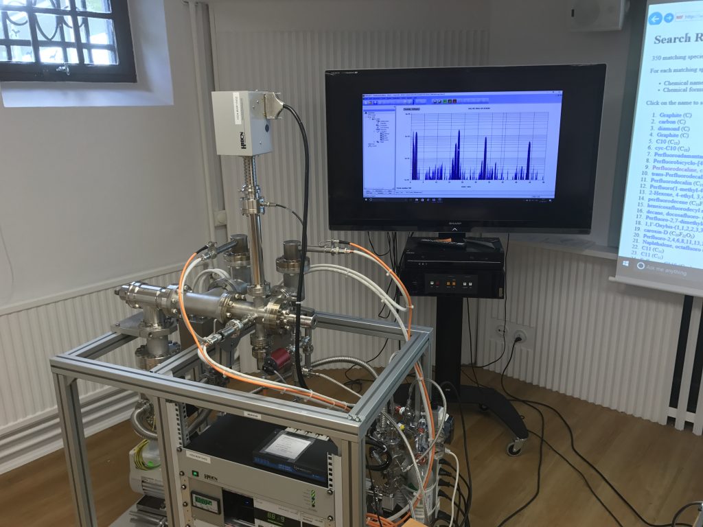 Hiden HAL 101 RC RGAs, set up ready for the first Residual Gas Analysis workshop