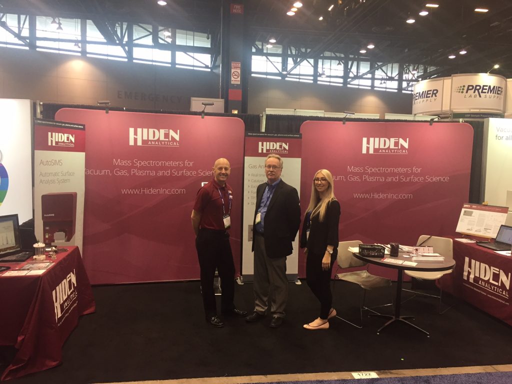The Hiden Analytical Stand at PITTCON 2017