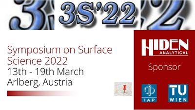 34. Symposium on Surface Science 2022