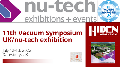 11th Vacuum Symposium UK