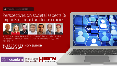 Webinar: Perspectives on societal aspects and impacts of quantum technologies
