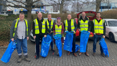 Green Team Organise Litterpick