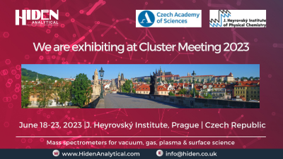 Hiden Analytical Exhibiting at Cluster Meeting 2023