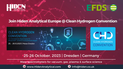 Join Hiden Analytical Europe at Clean Hydrogen Convention!