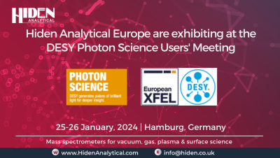 Join Hiden at DESY Photon Science Users Meeting