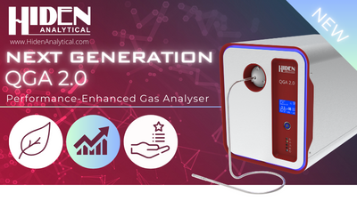 Hiden Analytical Ltd Introduces Performance Enhanced QGA 2.0 Gas Analyser